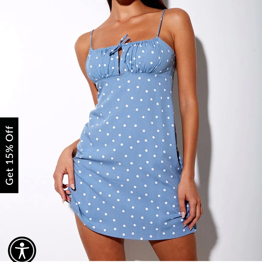 Motel Rocks Polka Dot Dress